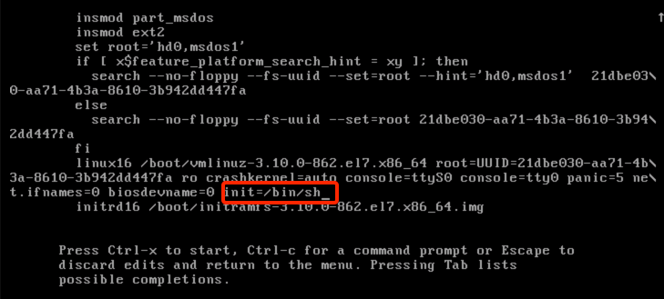 Setting Linux CVM to Enter Single-user Mode - Cloud Virtual Machine ...
