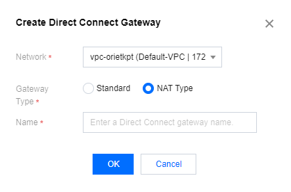 Creating a Direct Connect Gateway - Direct Connect - Documentation Center