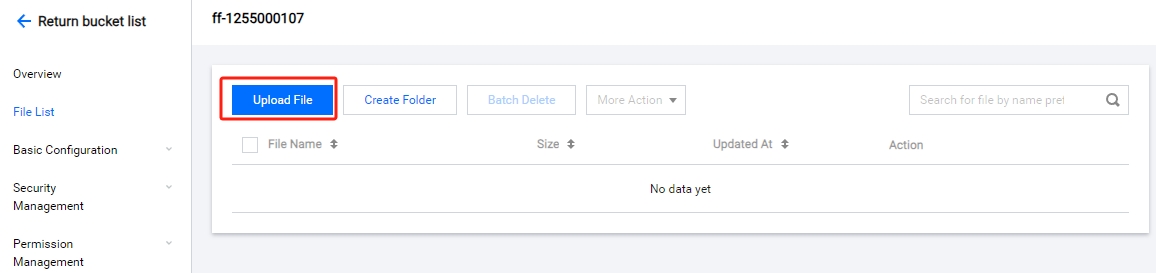 Uploading an Object - Cloud Object Storage - Documentation Center