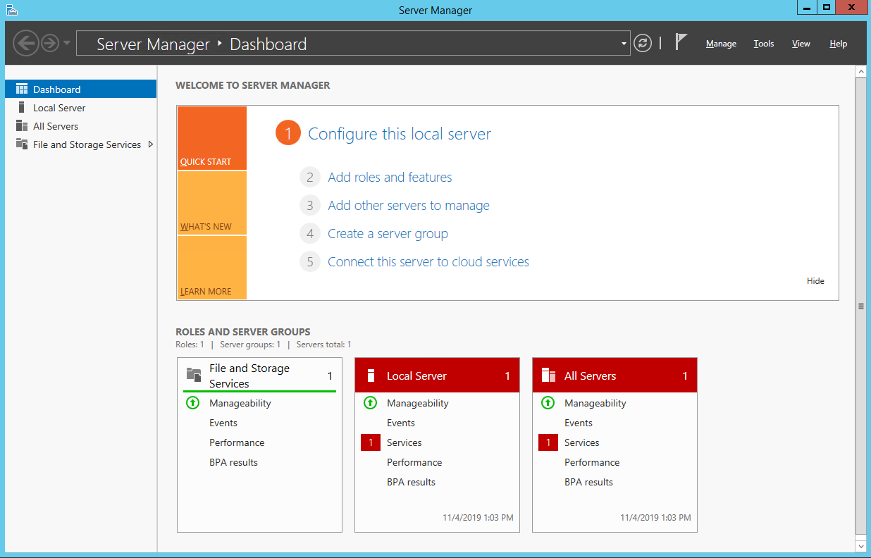 Step 1: Install IIS Service - Cloud Virtual Machine - Documentation Center
